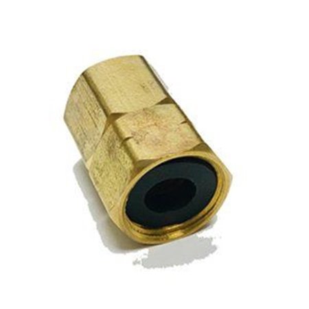 SIOUX CHIEF 0.37 x 0.37 in. Female Compression Brass Adapter 255906